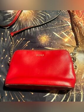 DKNY Crossbody leather dome bag